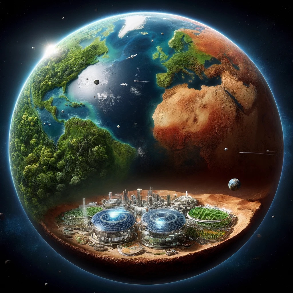 Visualizing Off-Planet Habitats